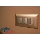 PLAQUE 6T ALPHA CHAMPAGNE