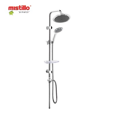 COLONNE DE DOUCHE CHR ROND 235MM MISTILLO