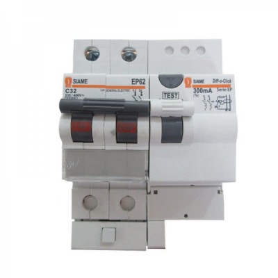 DISJONCTEUR 4*40A 300MA SIAME