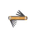 JEU 8 CLES MALES TORX T10-T40