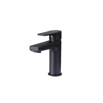 MITIGEUR LAVABO ART VASQUE LONGUE NOIR A2802