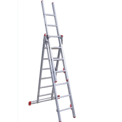 ECHELLE ALUMINIUM TRIPLE  H3METRE, 9 MARCHES