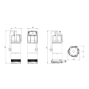 POMPE RELEVAGE LKS-1102SE 1.1KW 220V