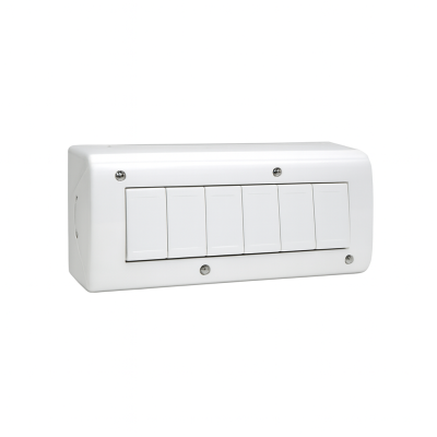 BOITE APPLIQUE 6P SOMEF BLANC LARGE