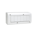BOITE APPLIQUE 6P SOMEF BLANC LARGE