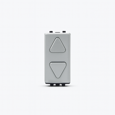 DOUBLE BOUTON ALPHA SILVER