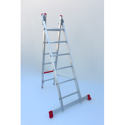 ECHELLE ALUMINIUM DOUBLE H4METRE, 13 MARCHES