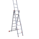 ECHELLE ALUMINIUM TRIPLE H4 METRE , 13 MARCHES