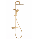 COLONNE DE DOUCHE ROND GOLD MISTILLO