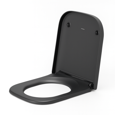 ABATTANT DURAVIT D-NEO SOFT CLOSE NOIR MAT
