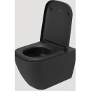 ABATTANT DURAVIT D-NEO SOFT CLOSE NOIR MAT