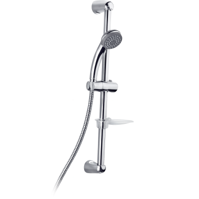 BARRE DE DOUCHE CHROME FLEXIBLE 1.5M DOUCHETTE