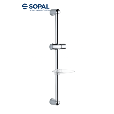 BARRE DE DOUCHE CHROMEE JASMIN