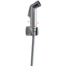 KIT DOUCHETTE WC METALISE GRIS