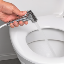 KIT DOUCHETTE WC METALISE GRIS