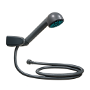 KIT DOUCHETTE ANTI-CALCAIRE CHROME Ø100