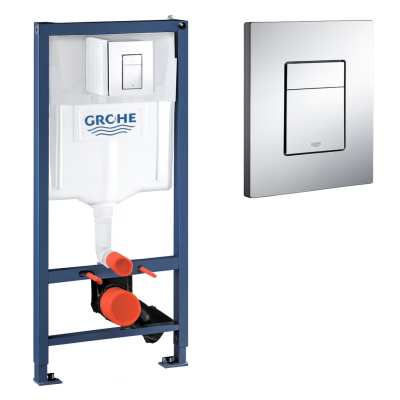 BATI CHASSE GROHE + PLAQUE