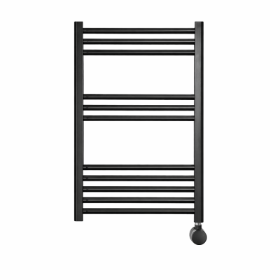 SECHE SERVIETTE RECTANGOLO 500/1200NOIR ALUMINIUM
