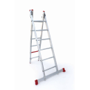 ECHELLE ALUMINIUM DOUBLE H4METRE, 13 MARCHES