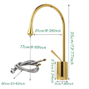 MITIGEUR LAVABO DORE CARINO