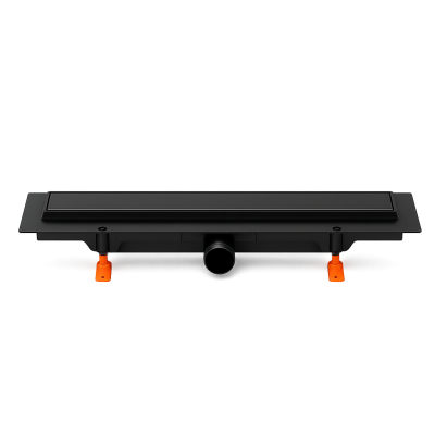 CANIVEAU DE DOUCHE INOX NOIR 65CM KLASIK