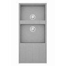 EVIER 115*50 LISBON GRIS CLAIR