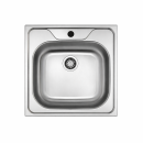 EVIER INOX ROCO STYLE 520*420MM 1 BAC +SIPHON