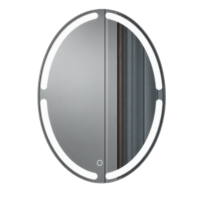 MIROIR LED LEGNANO H90*60CM OVAL CARINO