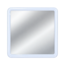 MIROIR RECTANGLE BLANC