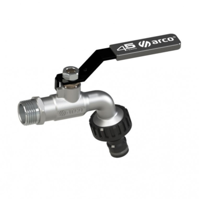 ROBINET JARDIN LAIT 15/21 NOIR ARCO